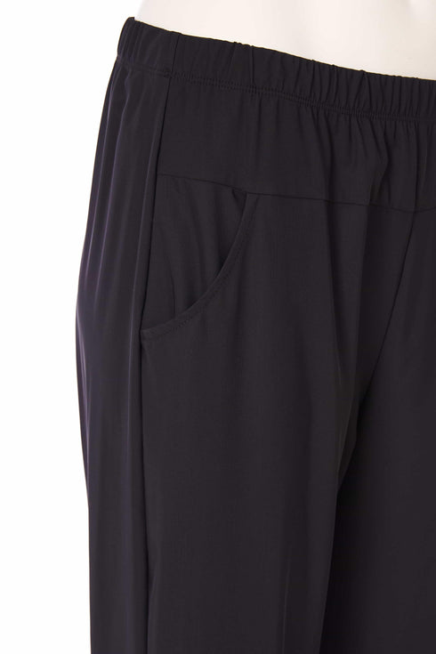 Ora Elasticated Waist Straight Leg Trousers with Pockets ORS25101